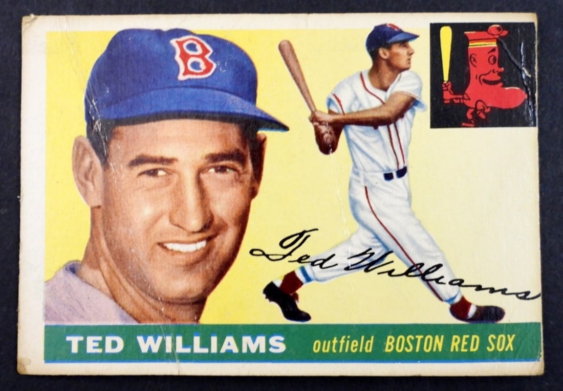 1955 TOPPS #2 TED WILLIAMS GOOD (1 of 2)