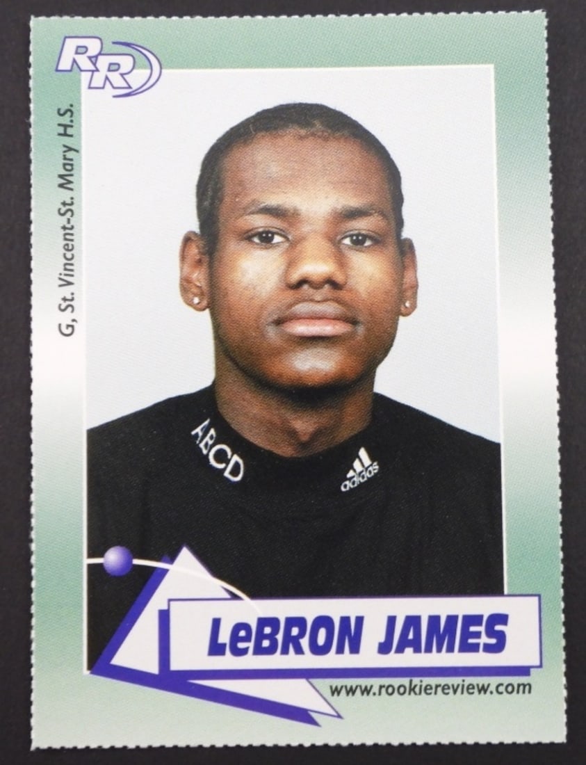 LEBRON JAMES  ROOKIE REVIEW HIGH SCHOOL (1 of 2)