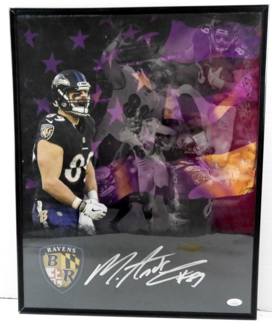 MARK ANDREWS NFL SIGNED POSTER JSA (1 of 3)