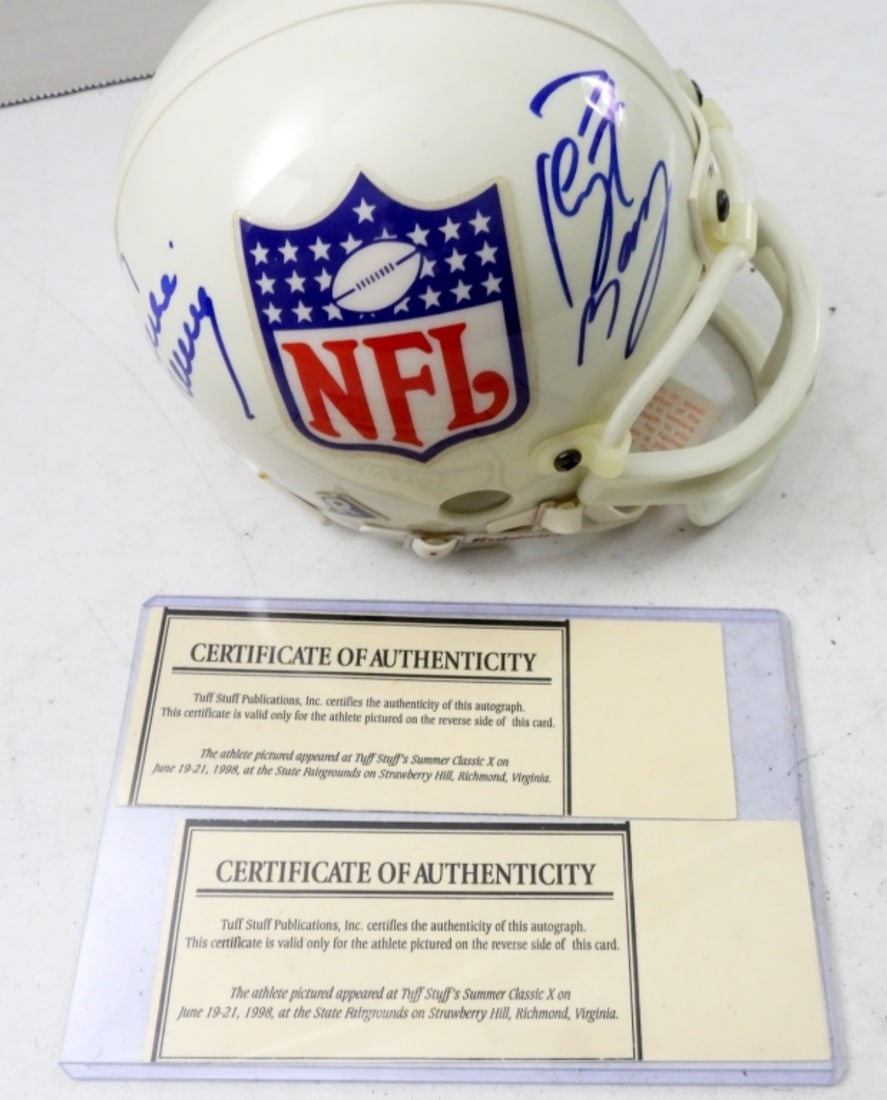 PEYTON & ARCHIE MANNING SIGNED HELMET (1 of 3)