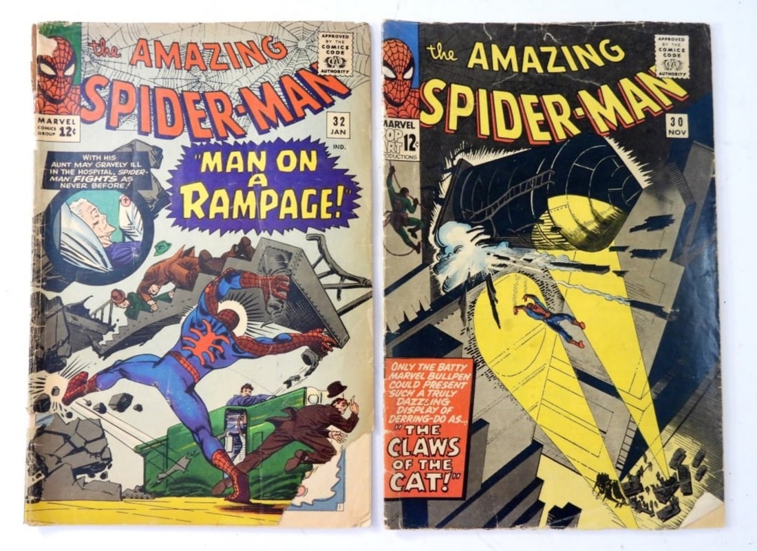 (2) AMAZING SPIDER-MAN 12c ISSUES (1 of 2)