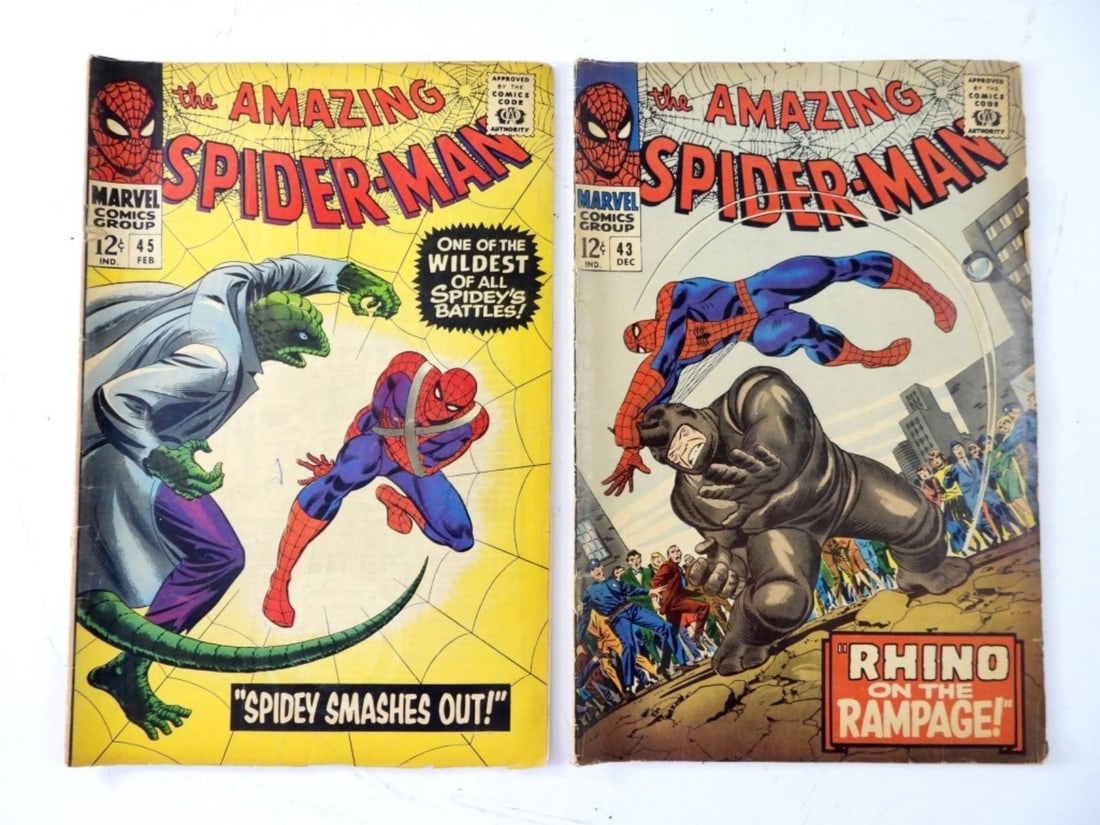 (2) AMAZING SPIDER-MAN 12c ISSUES (1 of 2)