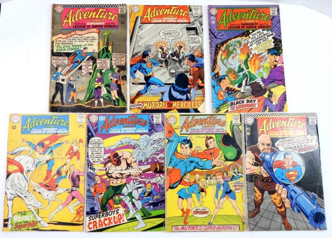 (7) DC ADVENTURE COMICS (1 of 2)