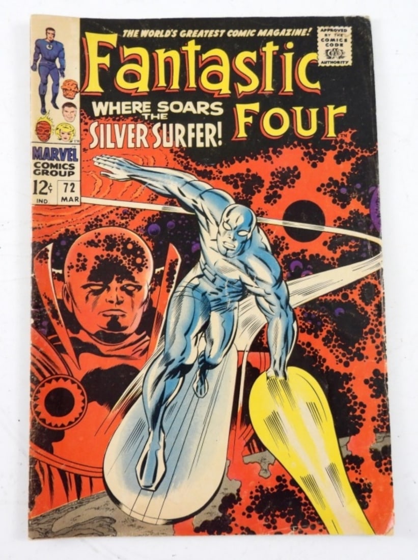 1968 FANTASTIC FOUR COMIC #72 (1 of 3)