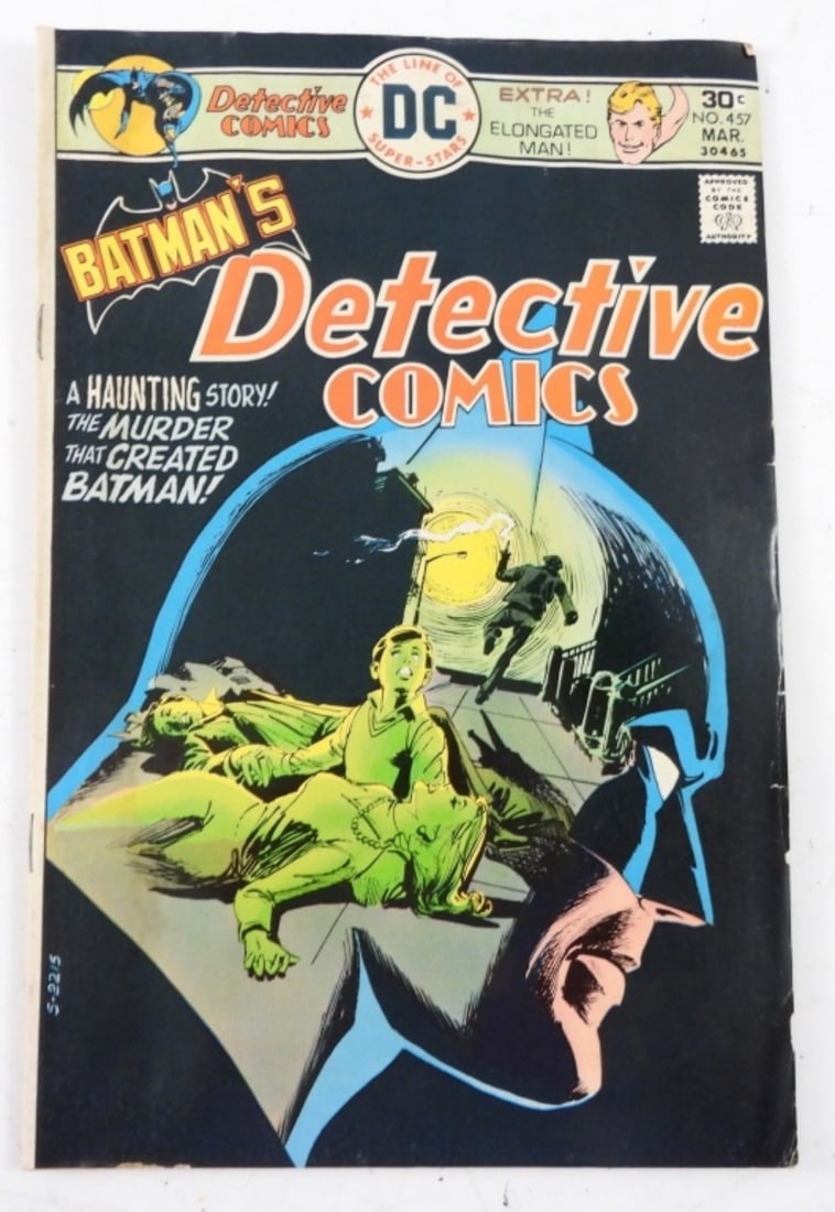 1976 BATMAN'S DETECTIVE COMIC #457 (1 of 3)