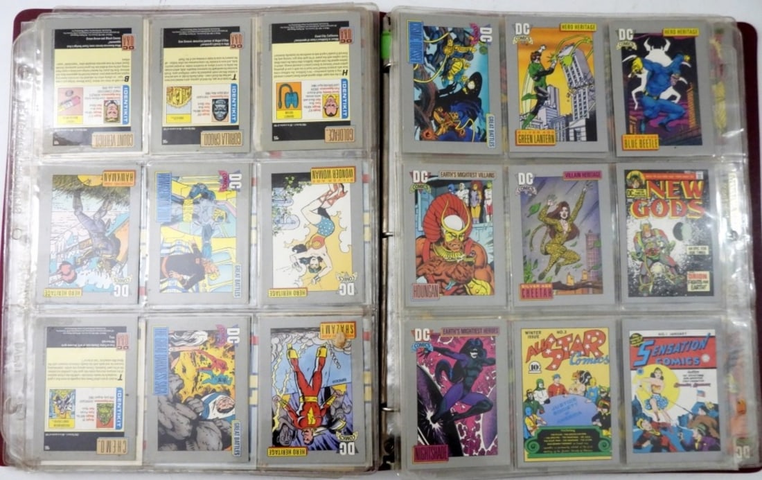 MARVEL & DC COMIC CARDS & SUPER HERO (1 of 2)