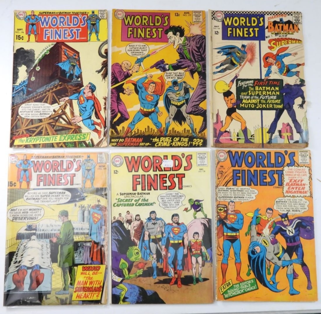 (5) DC WORLDS FINEST COMICS G/VG (1 of 2)