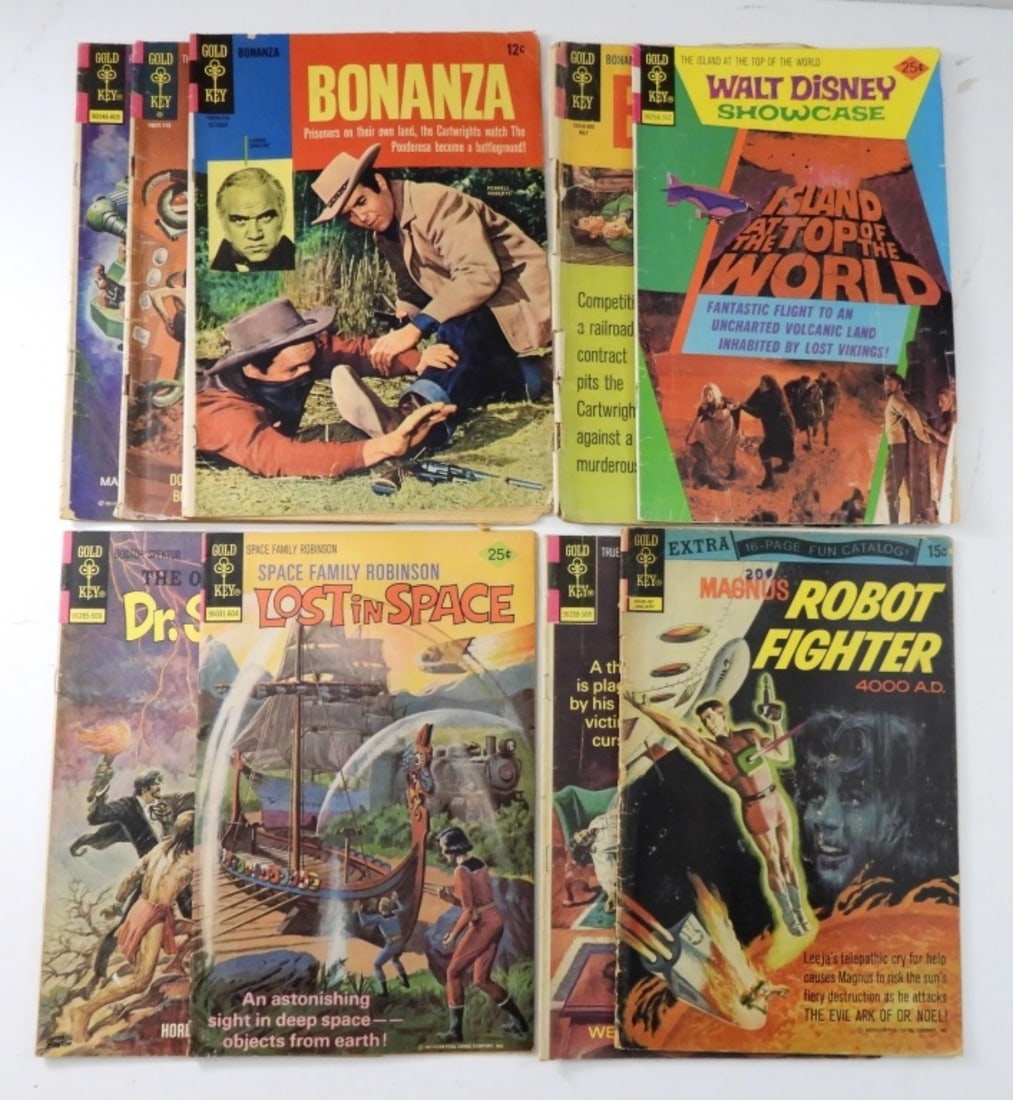 (9) VINTAGE GOLD KEY COMICS (1 of 2)