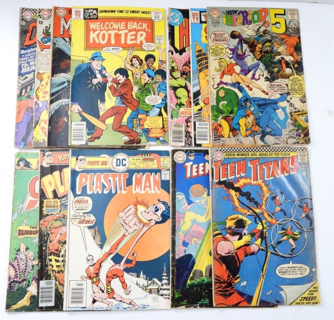 (11) VINTAGE DC COMICS - METAL MEN, (1 of 2)