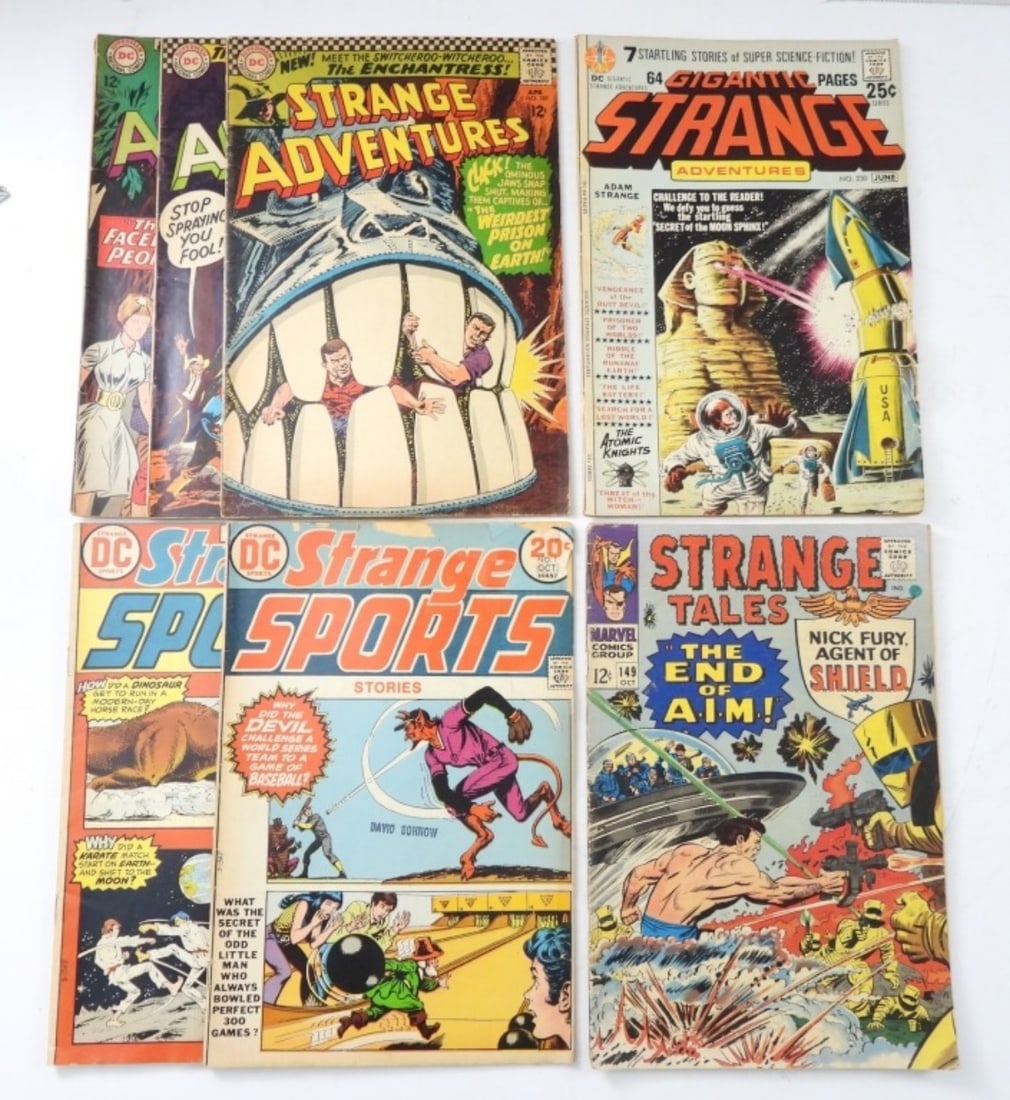 (7) STRANGE ADVENTURES / STRANGE TALES (1 of 2)
