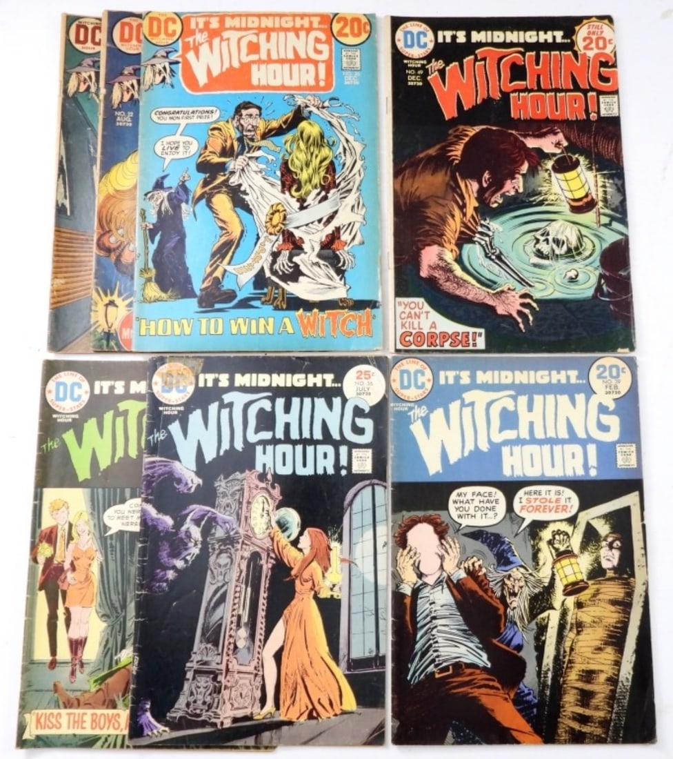 (7) WITCHING HOUR! DC COMIC LOT (1 of 2)