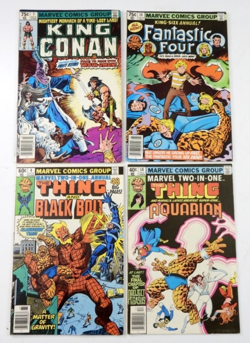 (5) MARVEL  MIXED LOT  (1979) (1 of 2)