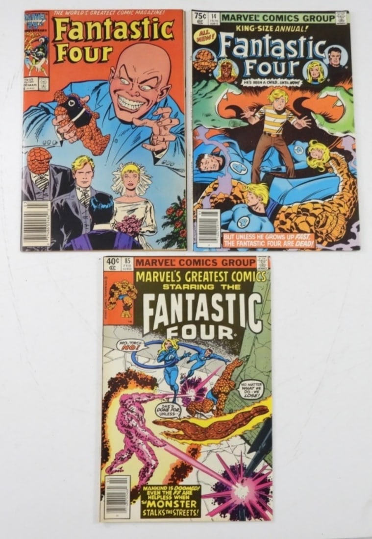(3) FANTASTIC FOUR COMICS 1979-1987 (1 of 2)