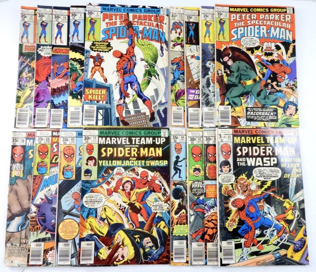 (17) PETER PARKER SPECTACULAR SPIDER-MAN: ALL DIFFERENT - VGs OVERALL