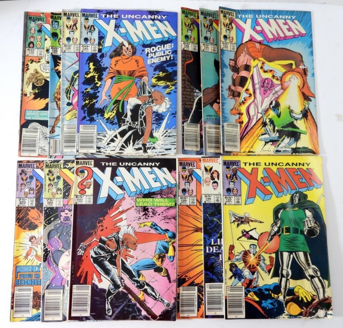 (13) MODERN  THE UNCANNY X-MEN LOT (1 of 3)