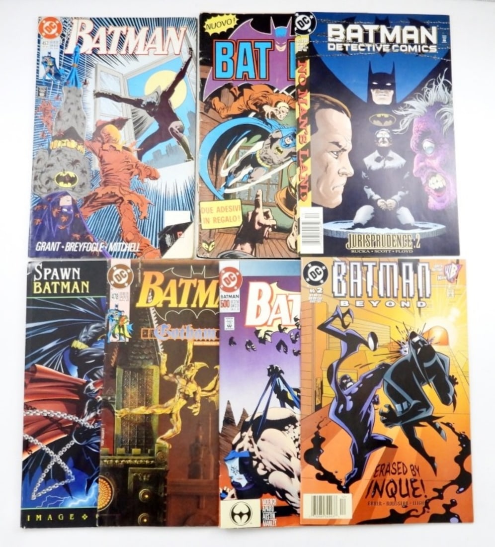 (7) VINTAGE DC BATMAN COMIC LOT (1 of 3)