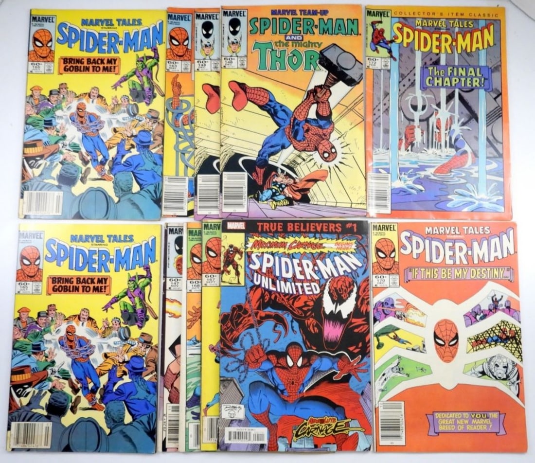 (11) MARVEL SPIDER-MAN COMIC LOT (1 of 2)
