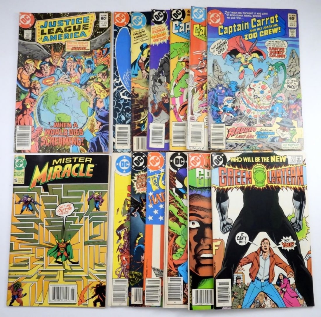 (14) DC COMICS - CAPTAIN CARROT, TITANS: SUPERMAN & MORE - NICE VF