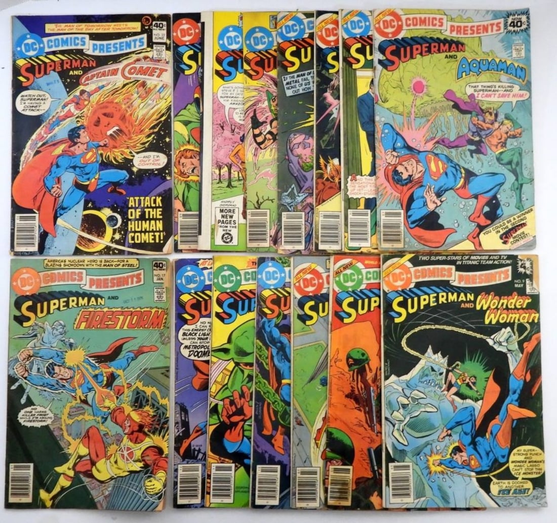 (15) DC COMICS PRESENTS COMIC BOOKS (1 of 3)
