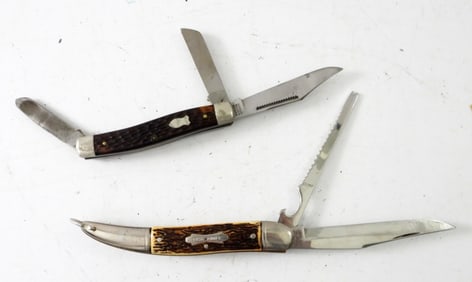COLONIAL FISHING KNIFE & SCHRADE