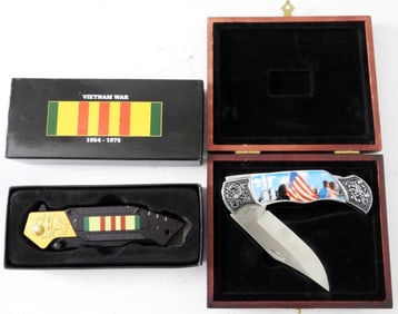 COLLECTORS KNIVES - 9/11 & VIETNAM WAR