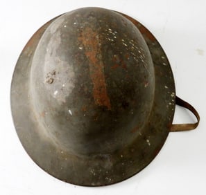WWII SHIP YARD WORKERS METAL HELMET