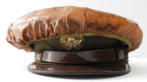 US WWII ARMY AIR CORPS CRUSHER CAP