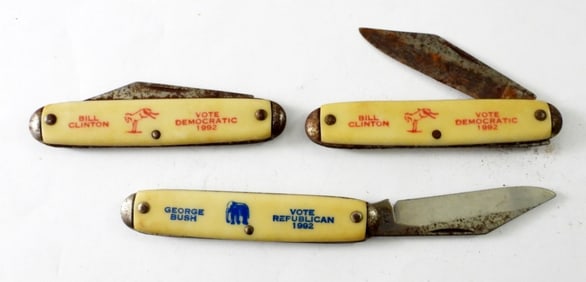 (3) POLITICAL CAMPAIGN 1992 BUSH/CLINTON