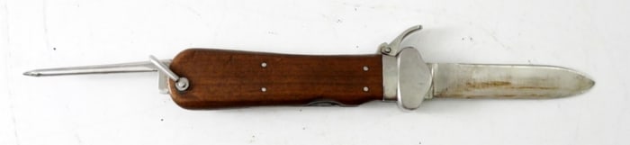 VINTAGE RIGGING KNIFE w/MARLIN SPIKE