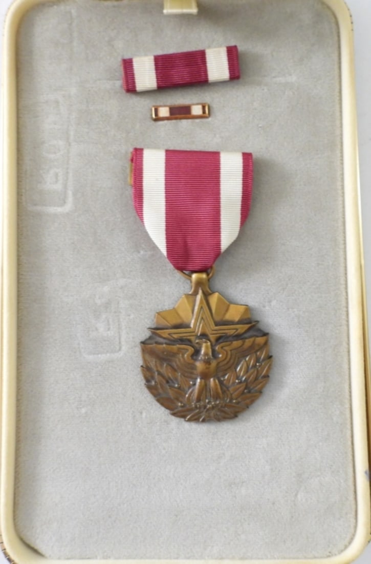 VINTAGE MERITORIOUS SERVICE MEDAL SET (1 of 2)