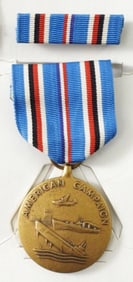 WWII U.S. NAVY AMERICAN THEATER CAMPAIGN