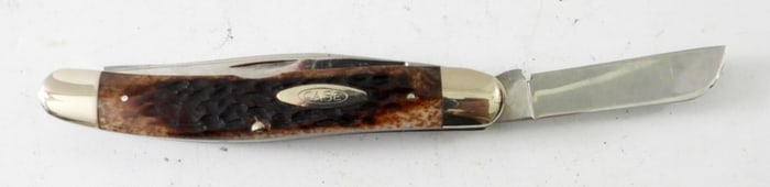 CASE X X 2 DOT STOCKMAN POCKET KNIFE