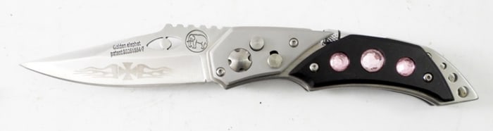 GOLDEN ELEPHANT SINGLE BLADE POCKET KNIFE