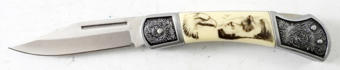 FURY STAINLESS STEEL FOLDING KNIFE