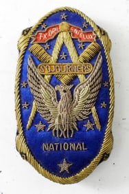 WWII SOJOURNERS NATION BULLION PATCH