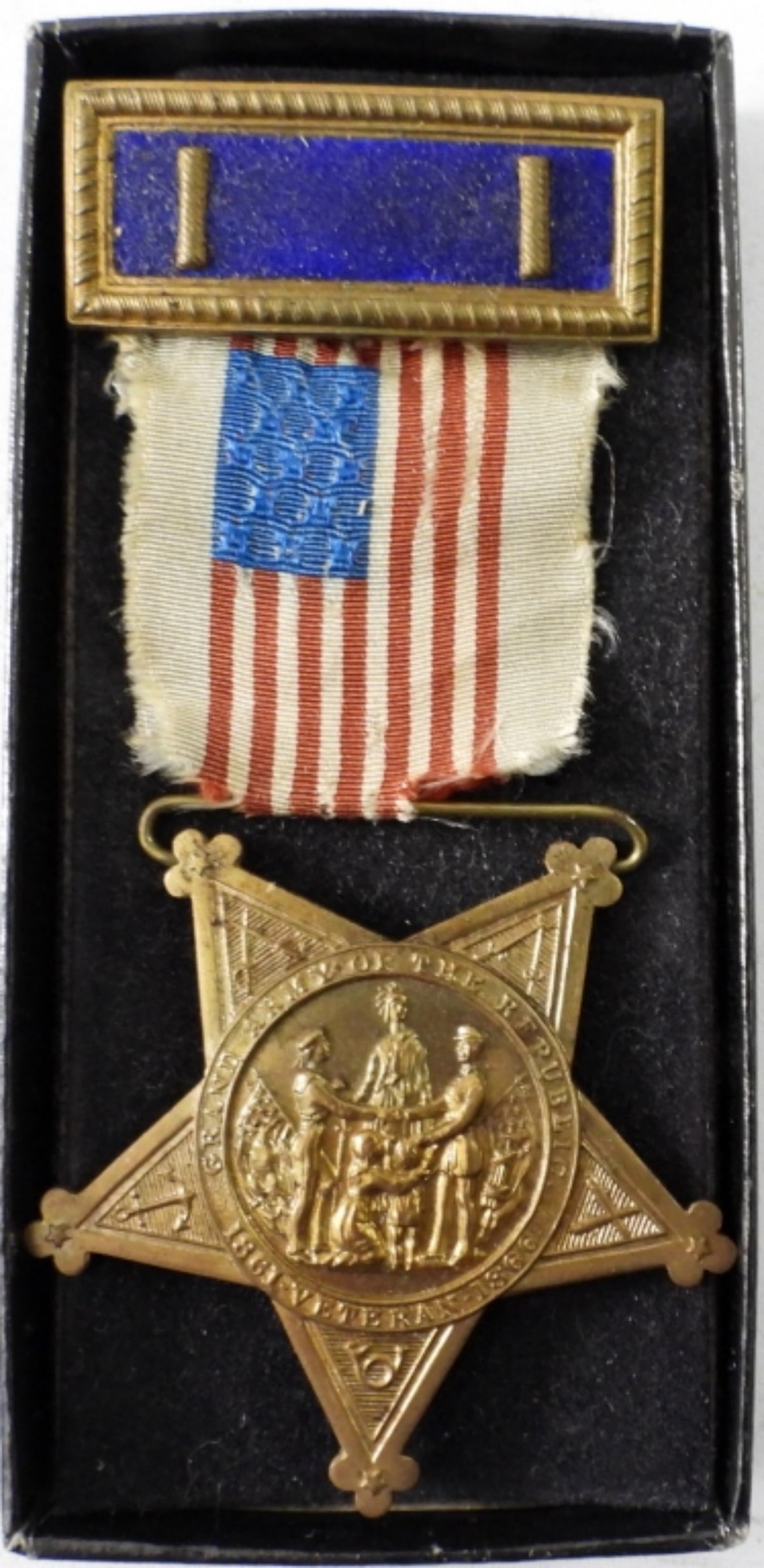 1866 CIVIL WAR GAR VETERAN MEDAL (1 of 2)