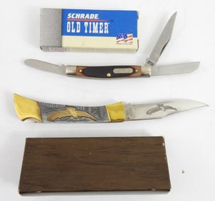 SCHRADE OLD TIMER 340T KNIFE - NEW