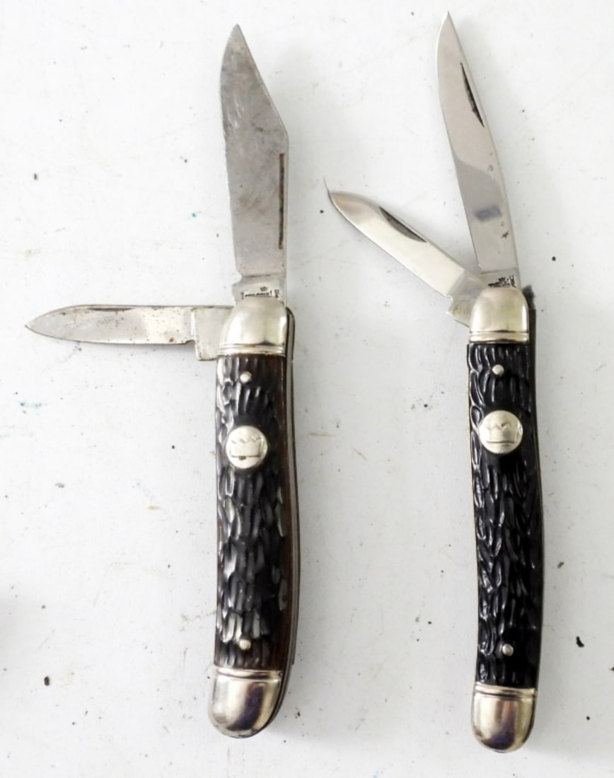 (2) IMPERIAL PROV RIA 2 BLADE  POCKET KNIVES (1 of 3)