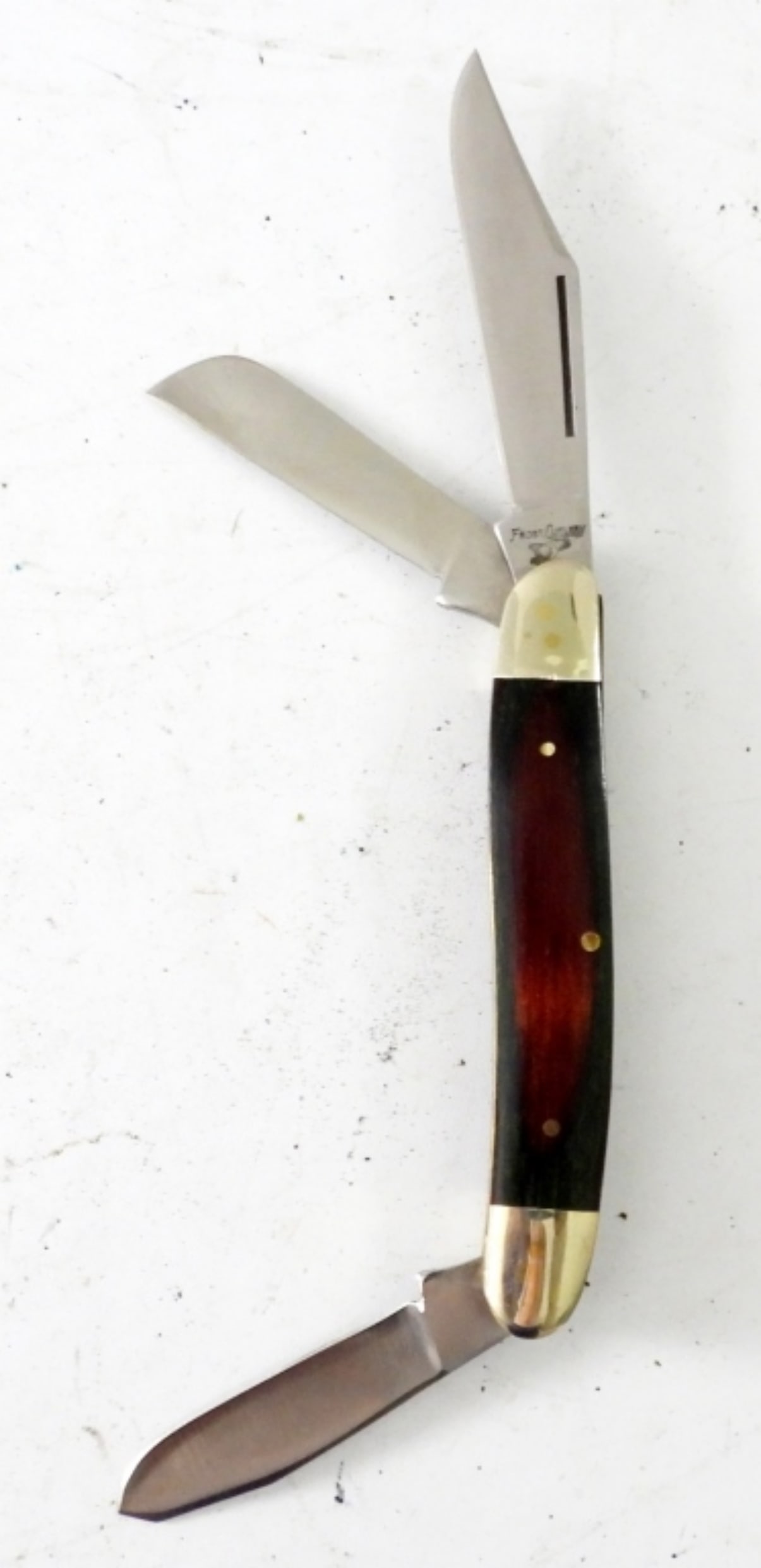 FROST CUTLERY 3 BLADE POCKET KNIFE (1 of 3)