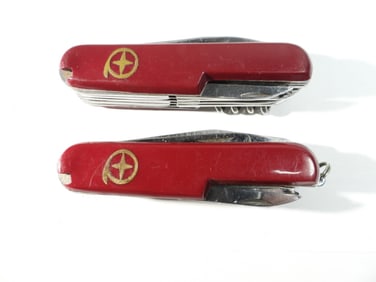 (2) Vintage Multi Purpose Knives
