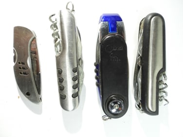 (4) Multi Function Knives