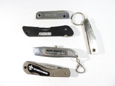 (5) Utility Adertising Knives