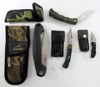 (4) TACTICAL SURVIVAL KNIVES