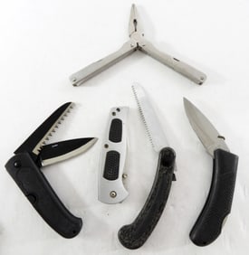 (5) TACTICAL SURVIVAL KNIVES
