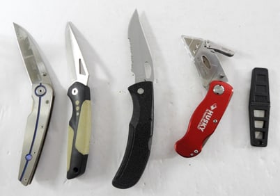 (5) TACTICAL SURVIVAL KNIVES