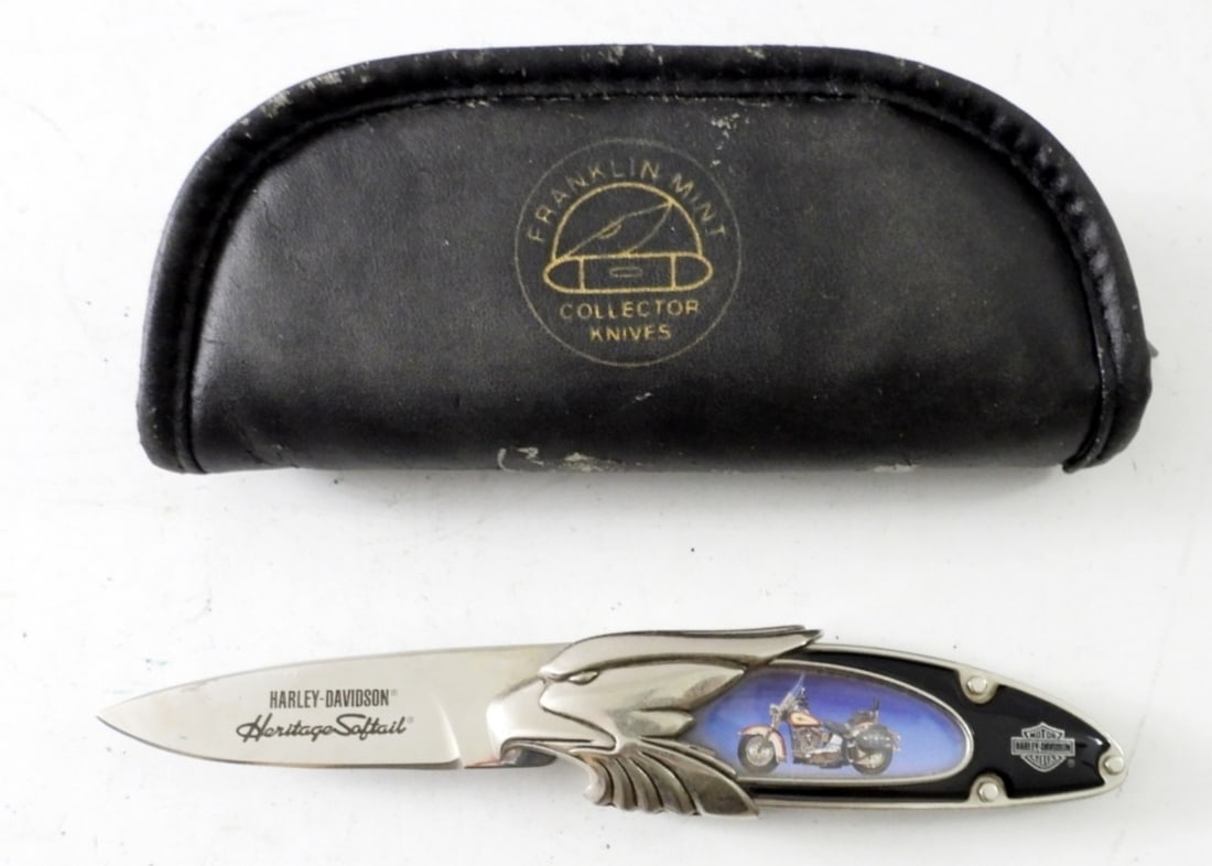 HARLEY DAVISON HERITAGE SOFT TAIL KNIFE (1 of 3)