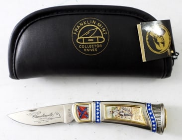 BATTLE OF 1863 GEN. STONEWALL POCKET KNIFE