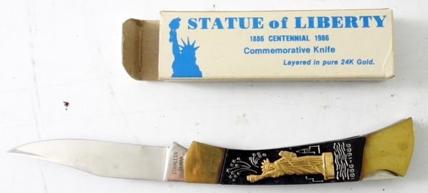 STATUE OF LIBERTY COMMEMORATIVE KNIFE