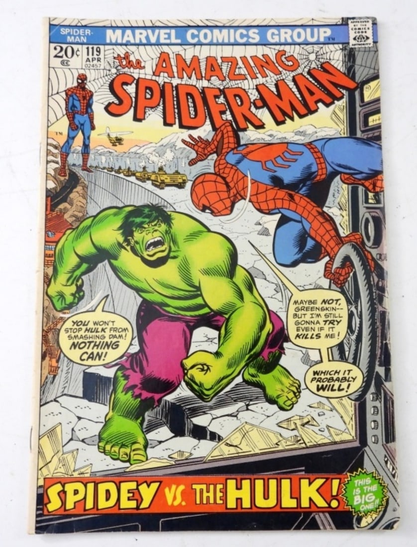 AMAZING SPIDER-MAN #119 MARVEL 1973 (1 of 3)