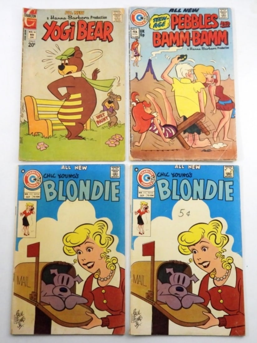 (4) VINTAGE CHARLTON COMIC BOOKS (1 of 3)